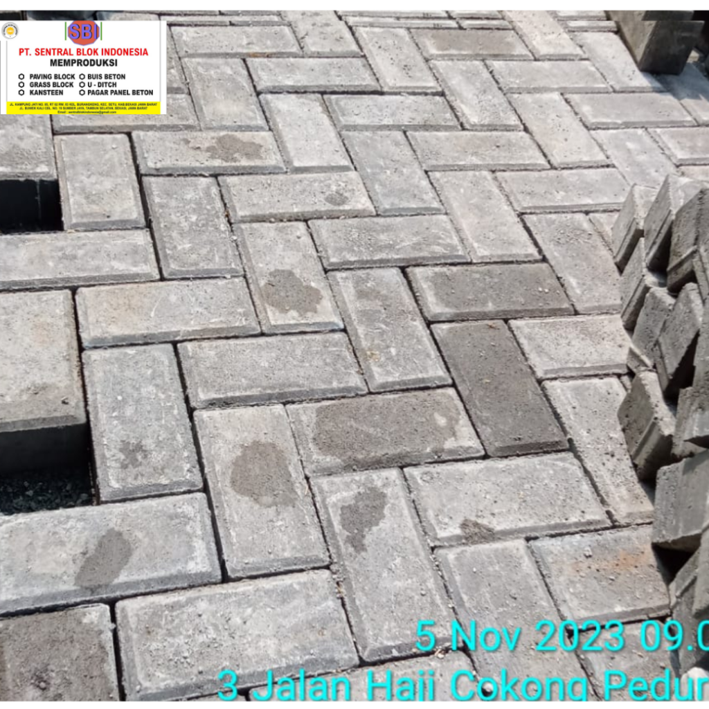 Biaya Pemasangan Paving Per M2